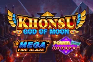 Mega Fire Blaze: Khonsu God of Moon PowerPlay Jackpot - ADAGAMING168